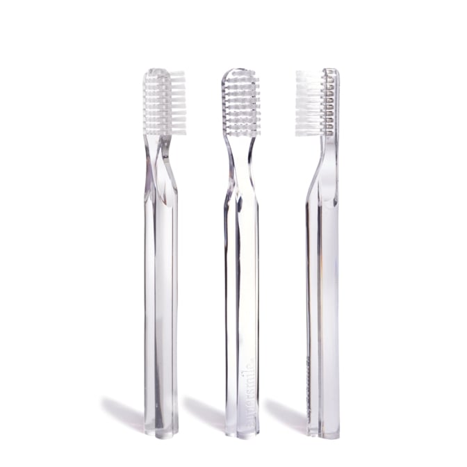 New Generation 45 Toothbrushes Clear